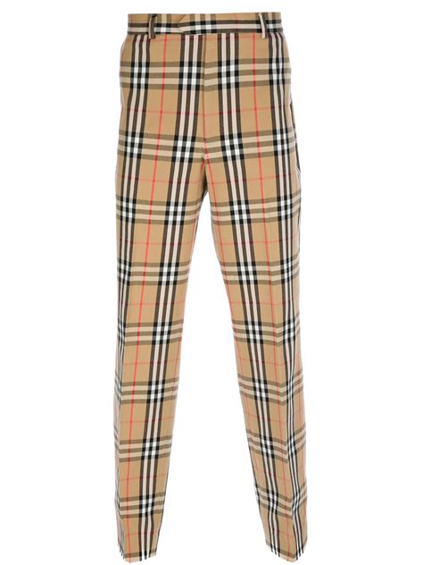 burberry spring mens trousers|burberry dress pants for men.